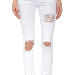 Siwy - Ladonna - mid-rise white jeans